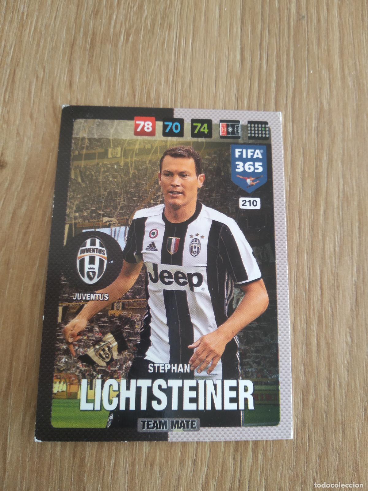 Cartes &agrave; collectionner de Football: 210 LICHTSTEINER JUVENTUS CROMO FUTBOL PANINI ADRENALYN 16-17 FIFA 365 2016-2017
