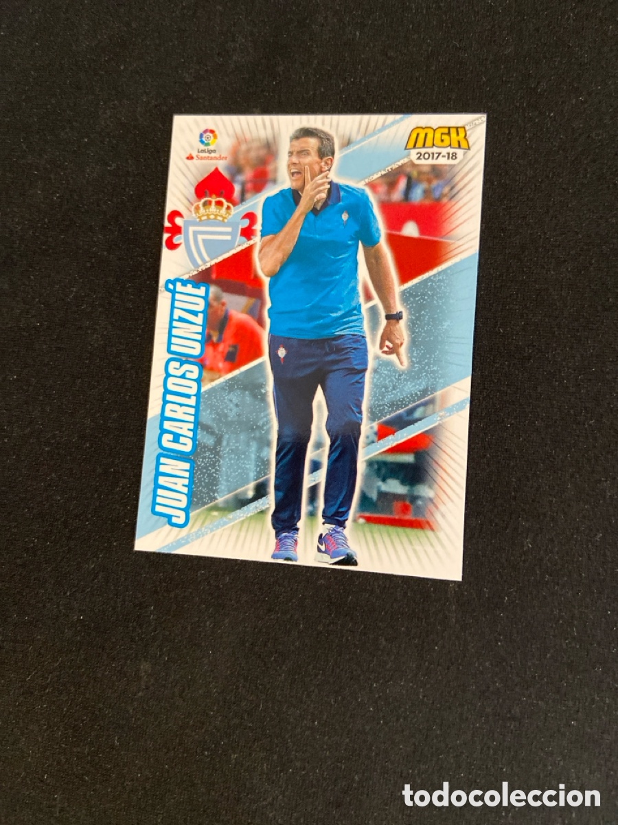 Cromos de F&uacute;tbol: JUAN CARLOS UNZUE 158 (CELTA)