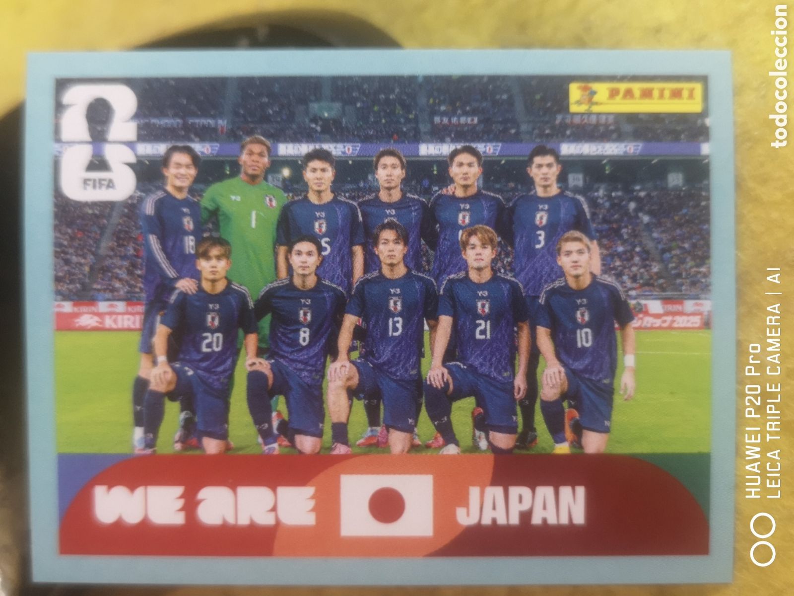 Cromos de F&uacute;tbol: FIFA WORLD CUP MUNDIAL 2026 ALINEACI&Oacute;N JAPON - JPN 13