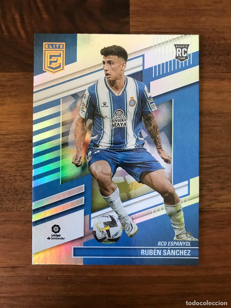 Cromos de F&uacute;tbol: RUBEN SANCHEZ - RCD ESPANYOL - ROOKIE CARD - PANINI DONRUSS ELITE - 2022 2023 22 23