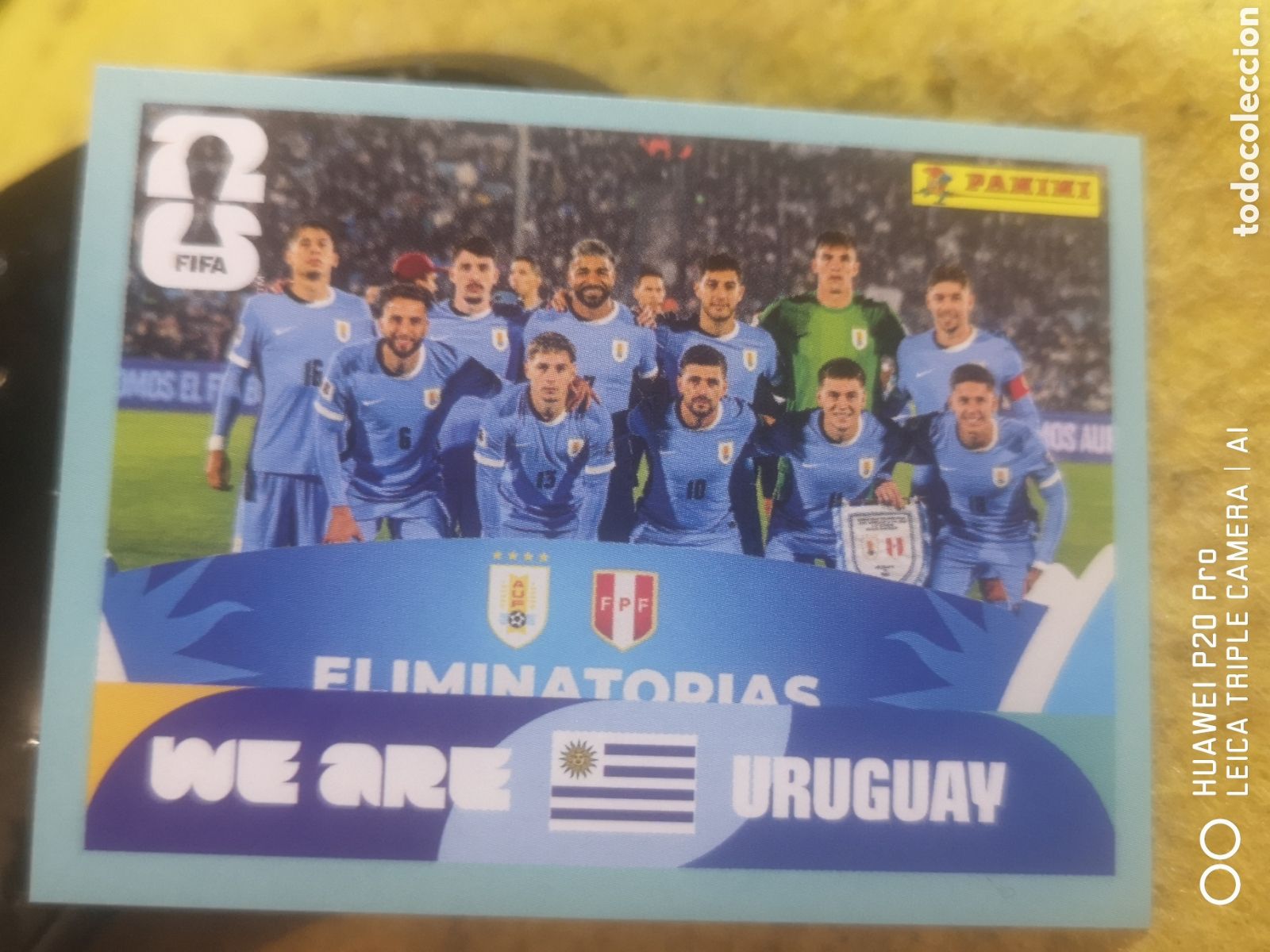 Cromos de F&uacute;tbol: FIFA WORLD CUP MUNDIAL 2026 ALINEACI&Oacute;N URUGUAY - URU 13