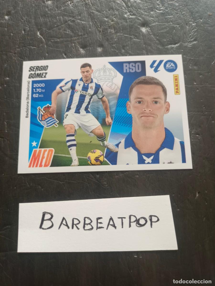 Cromos de F&uacute;tbol: CROMO LIGA ESTE PANINI 2025 2026 REAL SOCIEDAD SERGIO G&Oacute;MEZ