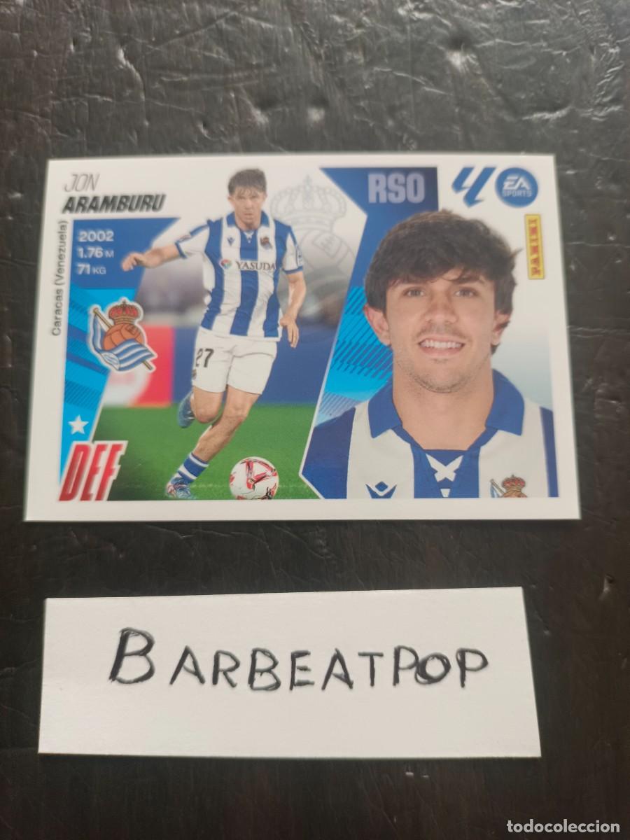 Cromos de F&uacute;tbol: CROMO LIGA ESTE PANINI 2025 2026 REAL SOCIEDAD ARAMBURU