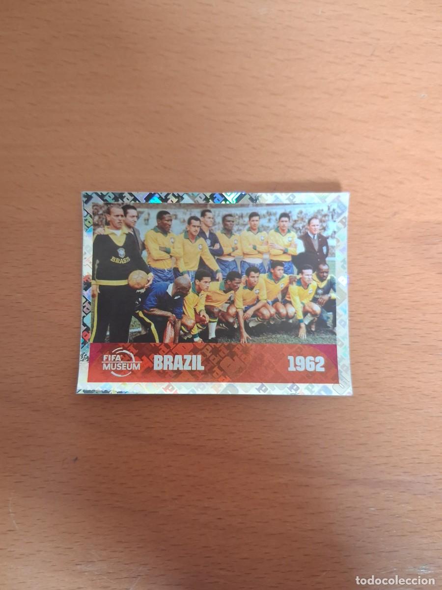 Fu&szlig;ball-Sticker: Fifa World Cup 26 Mundial 2026 FWC 12 Brazil 1962 Brasil