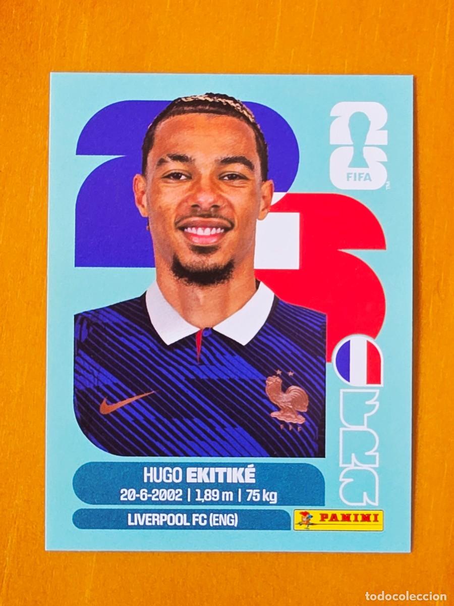 Cromos de F&uacute;tbol: FRA 19 Hugo Ekitik&eacute;, Francia, Panini FIFA World Cup Mundial 2026 Sticker