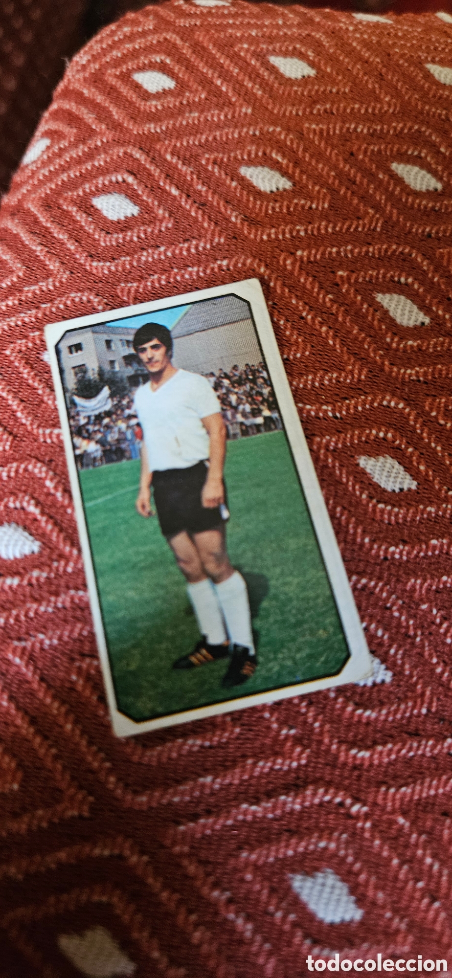 Cromos de F&uacute;tbol: Viteri Burgos este 1977 1978 77 78 despegado