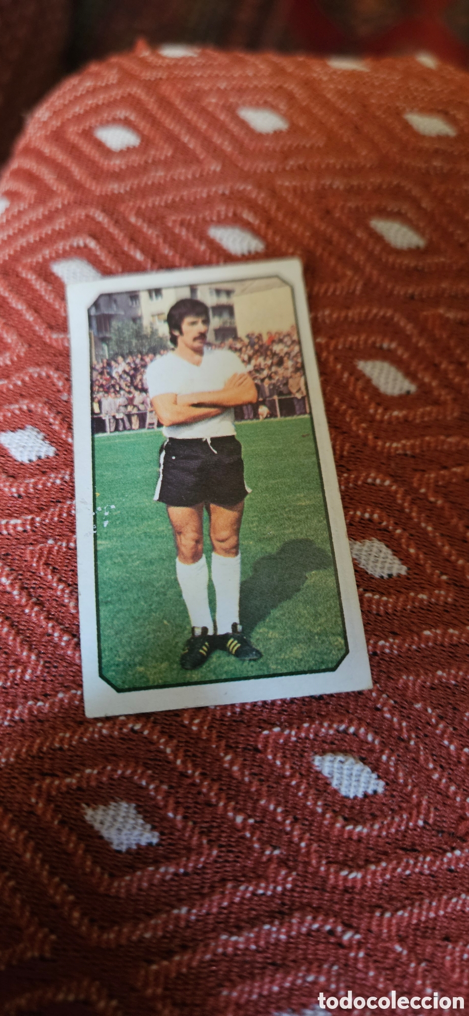 Cromos de F&uacute;tbol: Valdes Burgos este 1977 1978 77 78 despegado