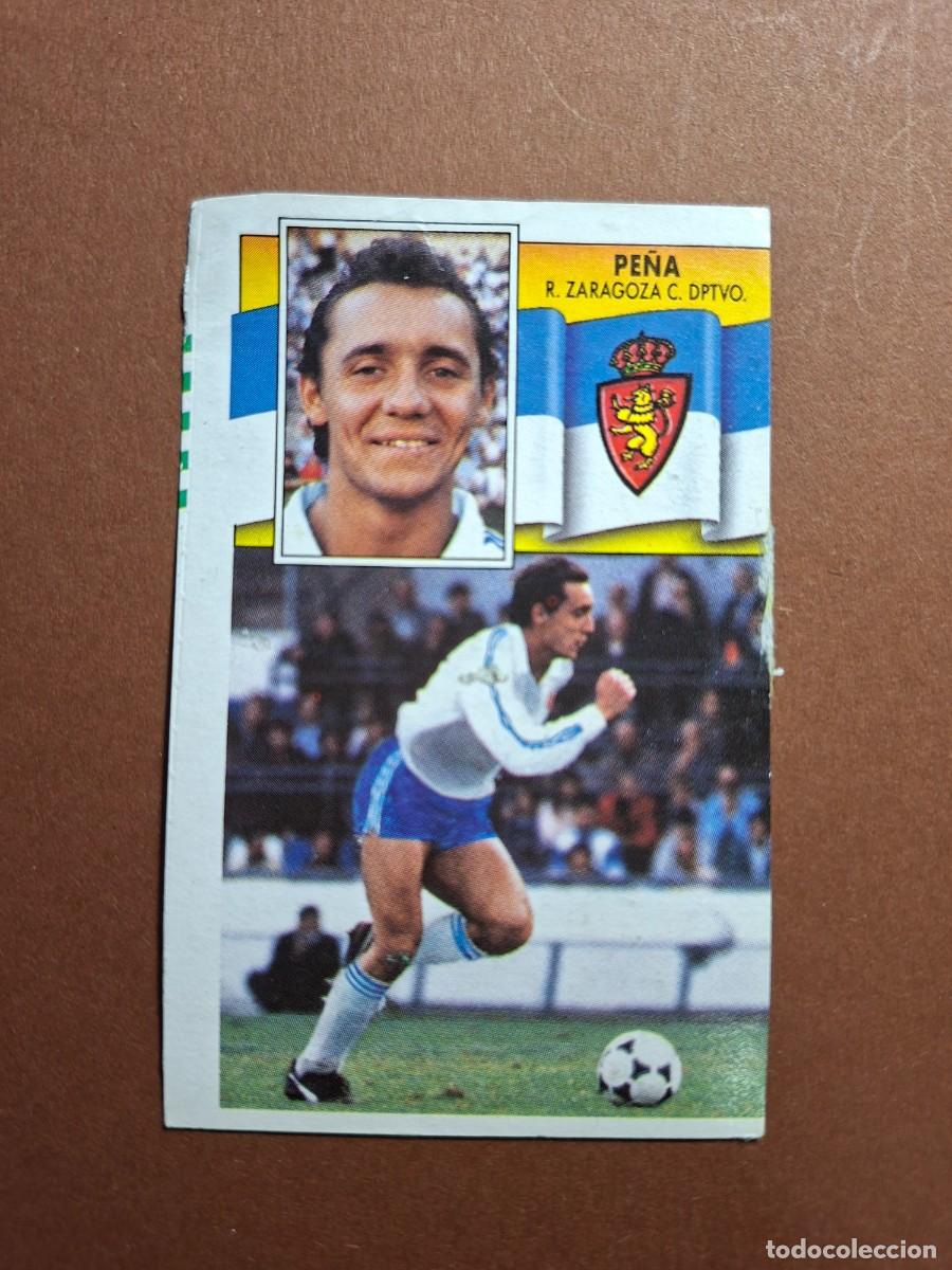 Cromos de F&uacute;tbol: PE&Ntilde;A ZARAGOZA VERSION PINTADO LIGA ESTE 1990 1991 90 91