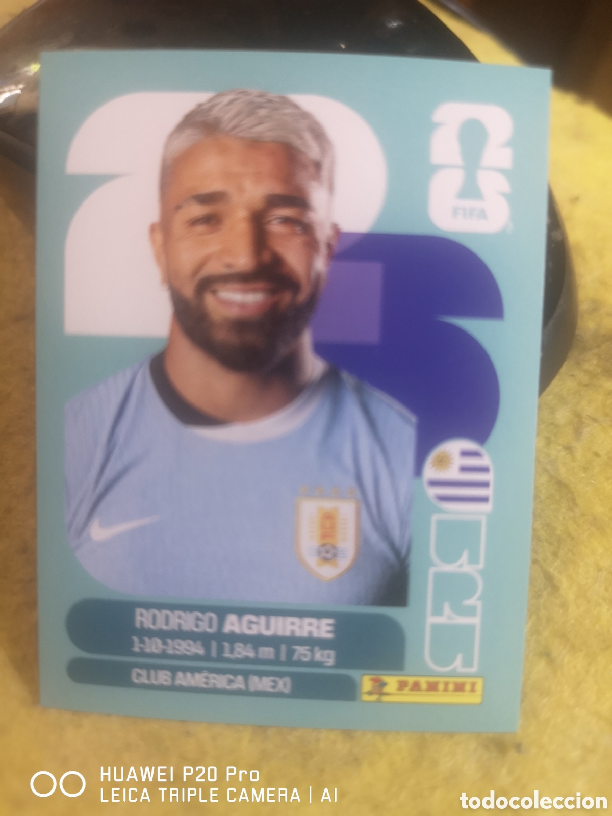 Cromos de F&uacute;tbol: FIFA WORLD CUP MUNDIAL 2026 RODRIGO AGUIRRE - URU 19