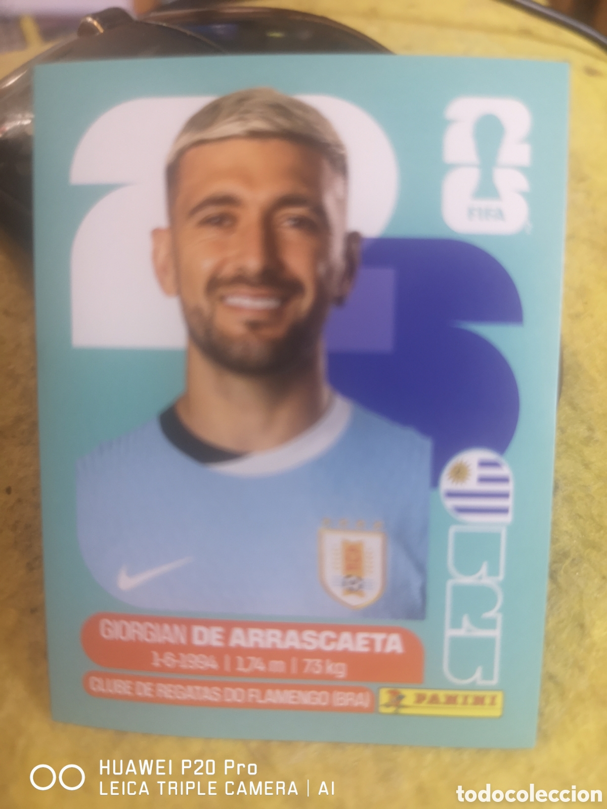 Cromos de F&uacute;tbol: FIFA WORLD CUP MUNDIAL 2026 GIORGIAN DE ARRASCAETA - URU 11