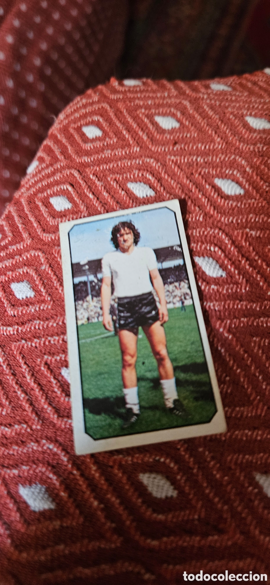 Cromos de F&uacute;tbol: Cabral Burgos este 1977 1978 77 78 despegado