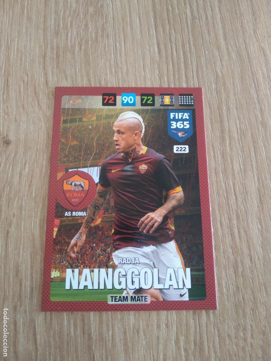 Cromos de F&uacute;tbol: 222 NAINGGOLAN ROMA CROMO FUTBOL PANINI ADRENALYN 16-17 FIFA 365 2016-2017