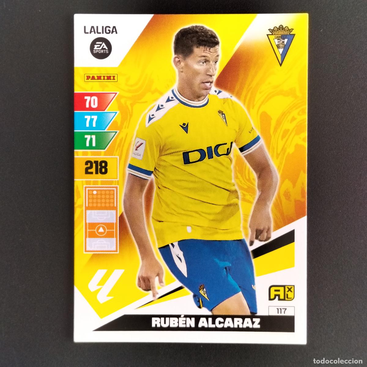 Cromos de F&uacute;tbol: 117 RUBEN ALCARAZ CADIZ ADRENALYN XL LALIGA CARD 2023 2024 23 24 PANINI