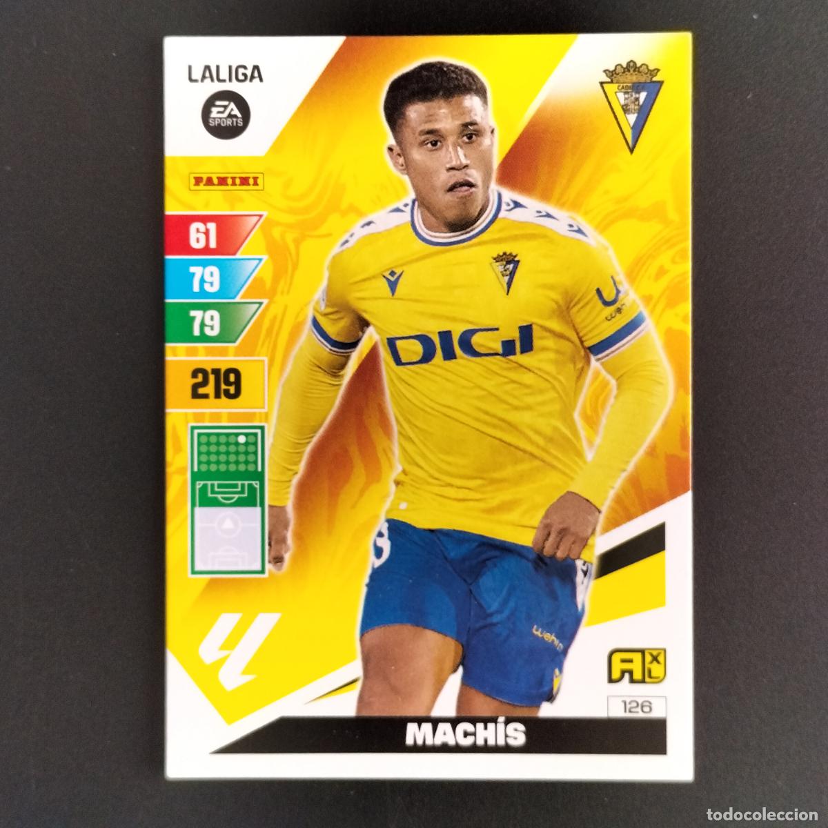 Cromos de F&uacute;tbol: 126 MACHIS CADIZ ADRENALYN XL LALIGA CARD 2023 2024 23 24 PANINI