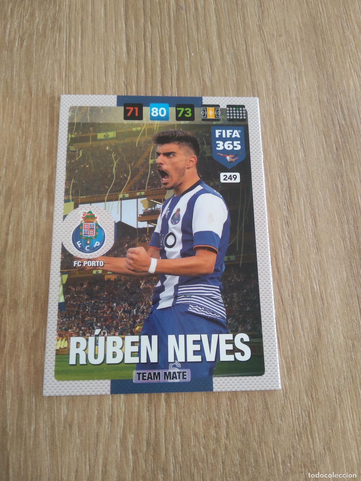 Cromos de Futebol: 249 RUBEN NEVES PORTO CROMO FUTBOL PANINI ADRENALYN 16-17 FIFA 365 2016-2017