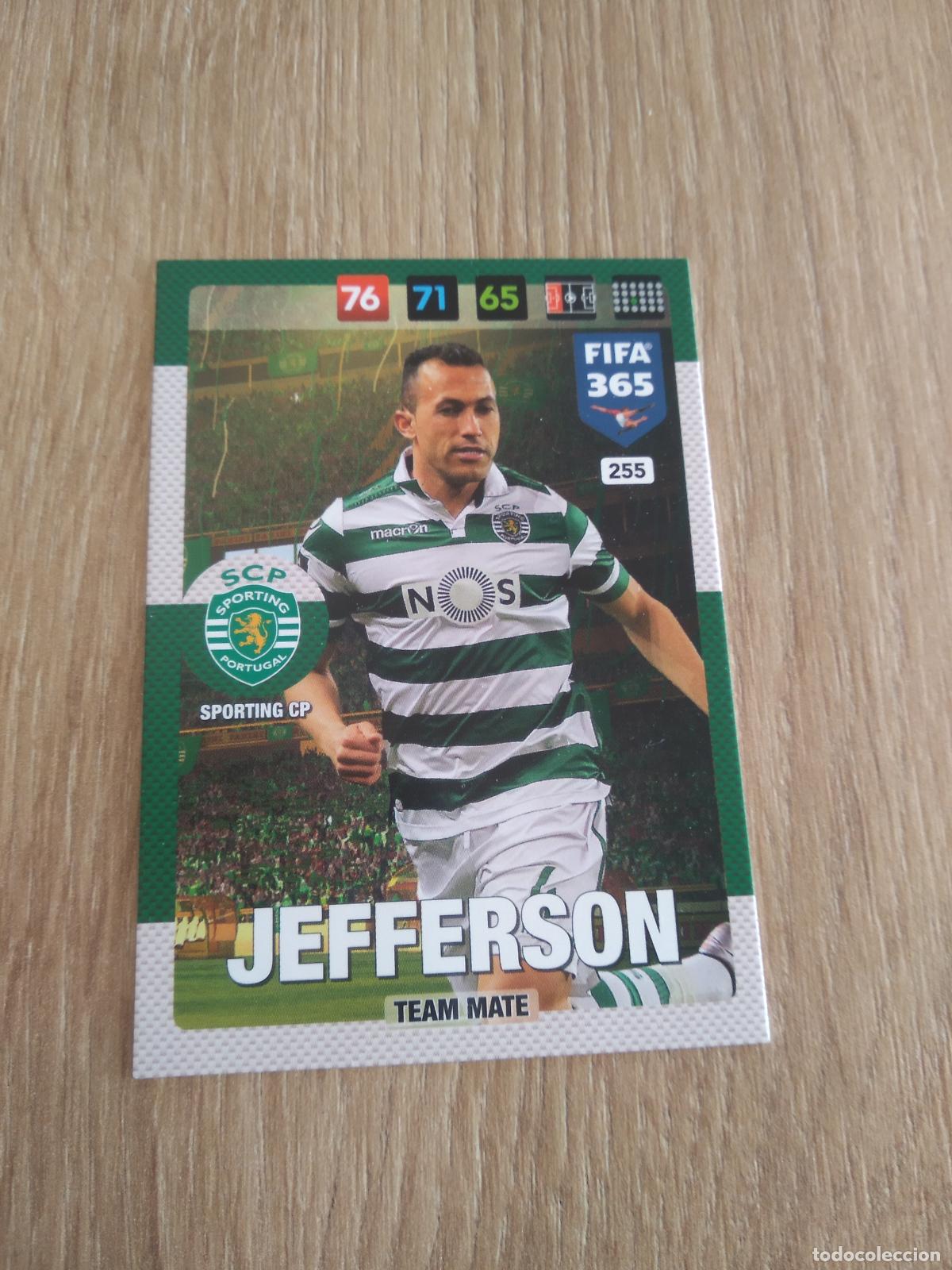 Cromos de Futebol: 255 JEFFERSON SPORTING PORTUGAL CROMO FUTBOL PANINI ADRENALYN 16-17 FIFA 365 2016-2017