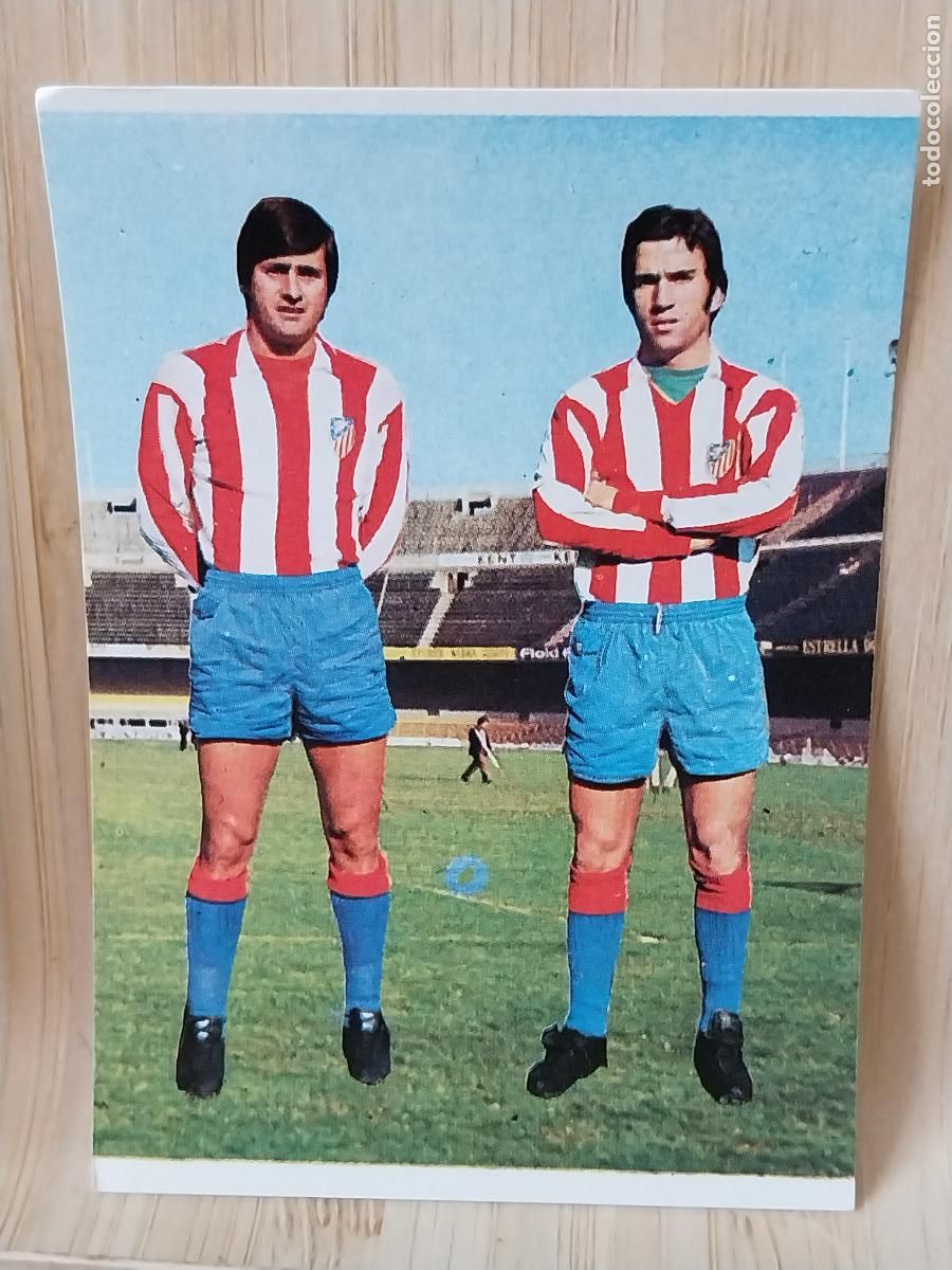 Football Stickers: BERMEJO - BENEGAS AT MADRID RUIROMER A&Ntilde;O 1975 75 76 CROMO 15 *+**- SIN PEGAR NUNCA ROMERO