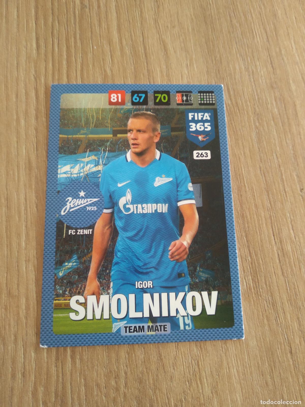 Football Stickers: 263 IGOR SMOLNIKOV ZENIT CROMO FUTBOL PANINI ADRENALYN 16-17 FIFA 365 2016-2017