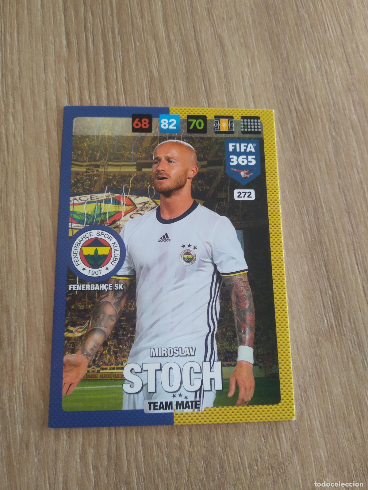 Cromos de F&uacute;tbol: 272 MIROSLAV STOCH FENERBAH&Ccedil;E CROMO FUTBOL PANINI ADRENALYN 16-17 FIFA 365 2016-2017