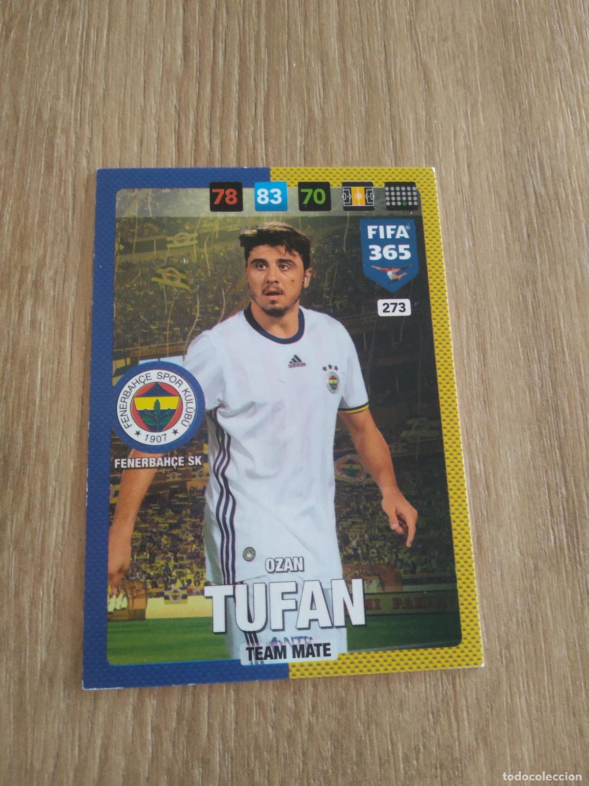 Cromos de F&uacute;tbol: 273 OZAN TUFAN FENERBAH&Ccedil;E CROMO FUTBOL PANINI ADRENALYN 16-17 FIFA 365 2016-2017