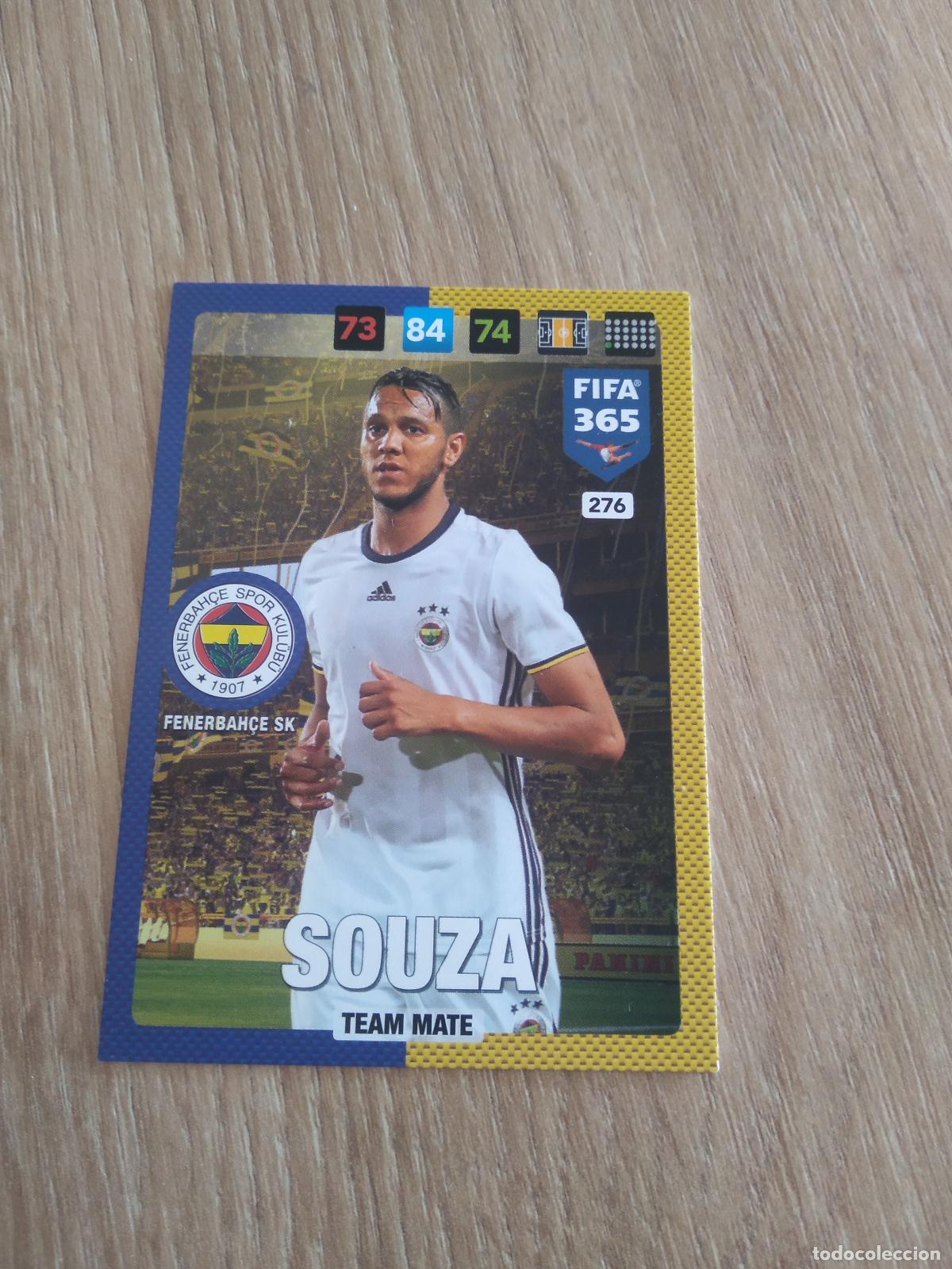 Cromos de F&uacute;tbol: 276 SOUZA FENERBAH&Ccedil;E CROMO FUTBOL PANINI ADRENALYN 16-17 FIFA 365 2016-2017