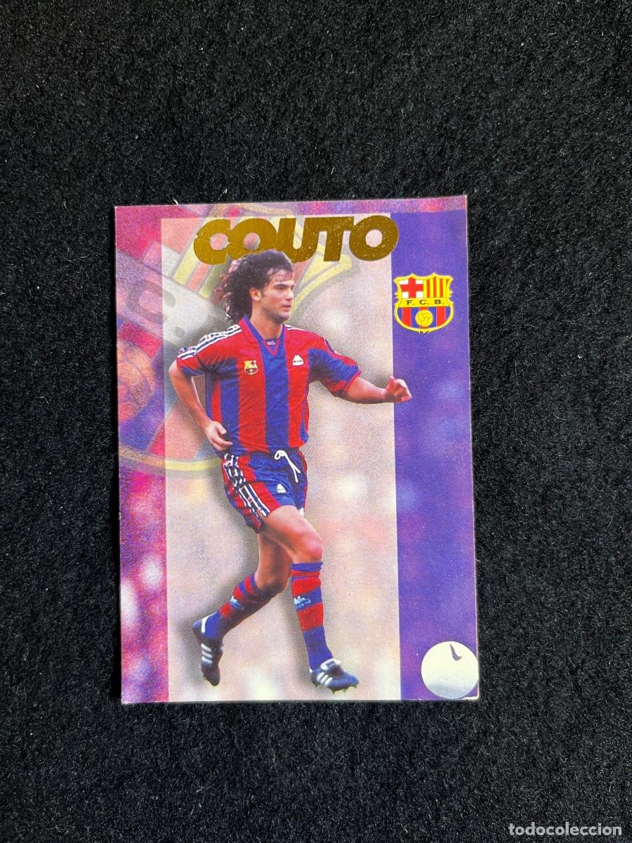 Cromos de F&uacute;tbol: Cromo Fernando Couto N&ordm;57 FC Barcelona Megacracks 1996 1997 Panini Este