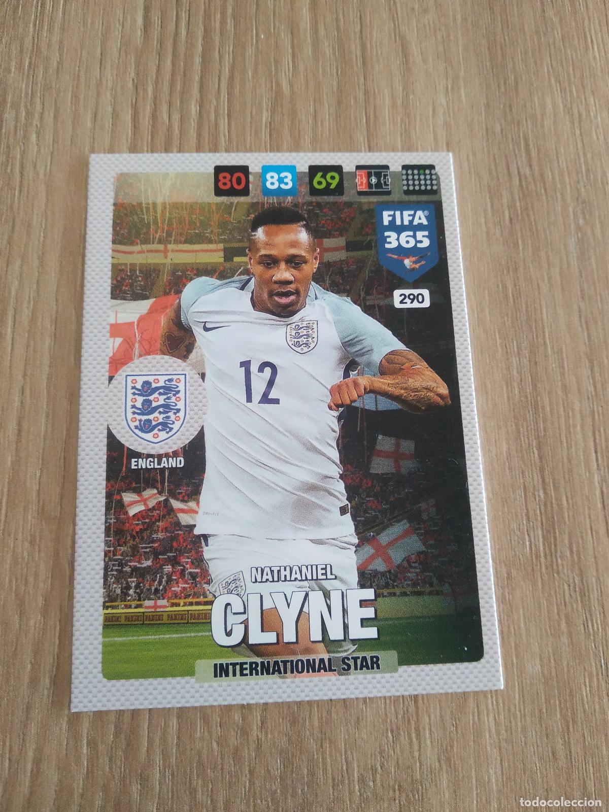 Cromos de F&uacute;tbol: 290 NATHANIEL CLYNE INGLATERRA CROMO FUTBOL PANINI ADRENALYN 16-17 FIFA 365 2016-2017