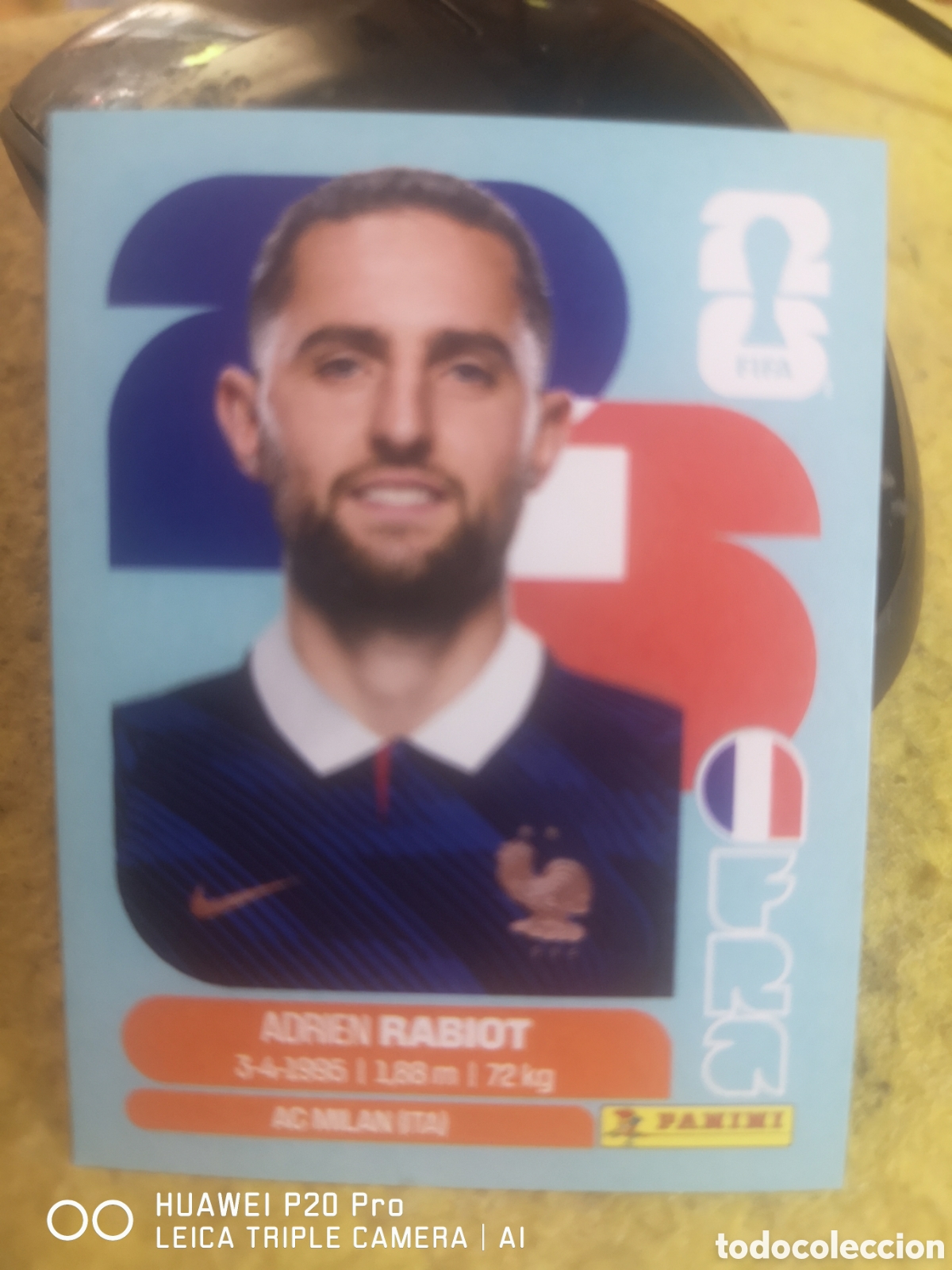 Cromos de F&uacute;tbol: FIFA WORLD CUP MUNDIAL 2026 RABIOT - FRA 13