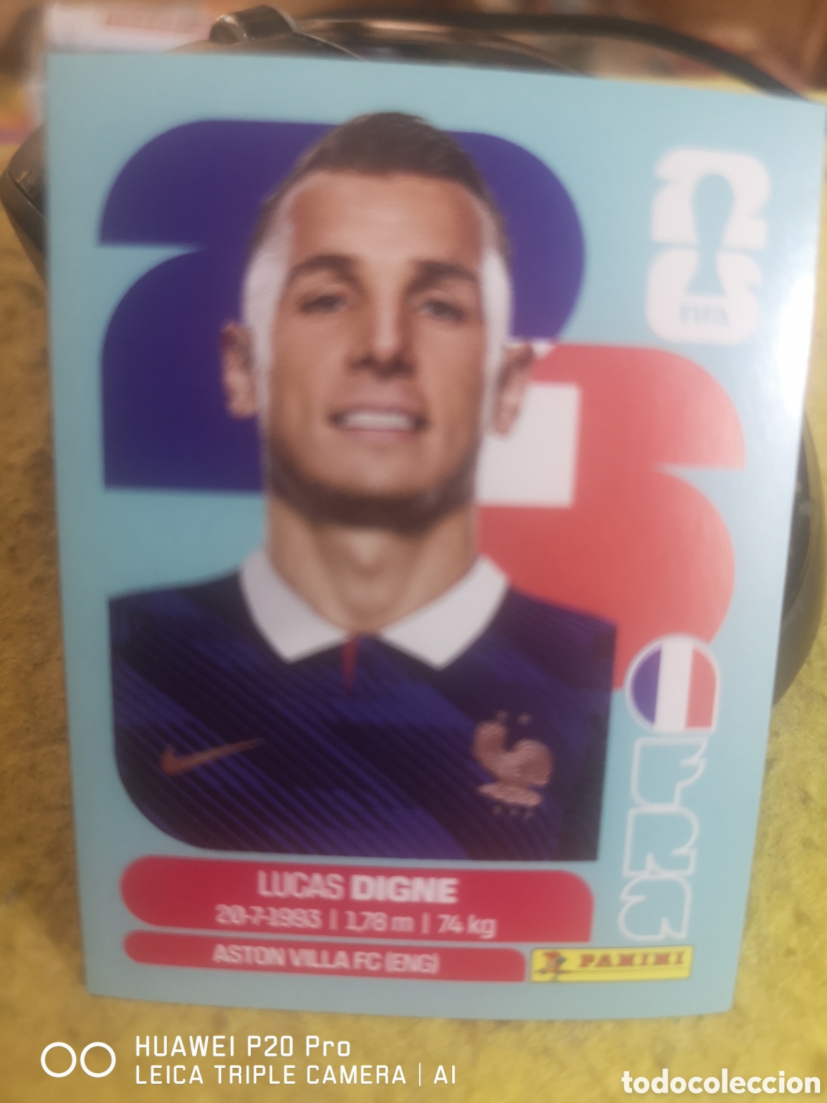 Cromos de F&uacute;tbol: FIFA WORLD CUP MUNDIAL 2026 LUCAS DIGNE - FRA 8