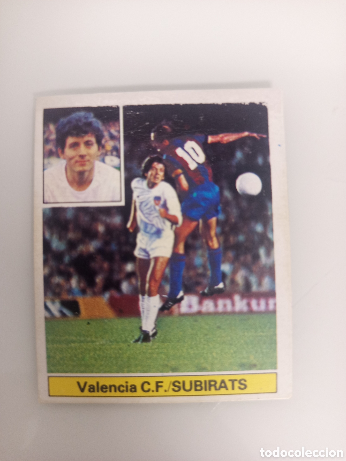 Cromos de F&uacute;tbol: ❇️ CROMO ⚽ SUBIRATS VALENCIA 81 82 1981 1982 EDICIONES ESTE DESPEGADO DE &Aacute;LBUM ❇️
