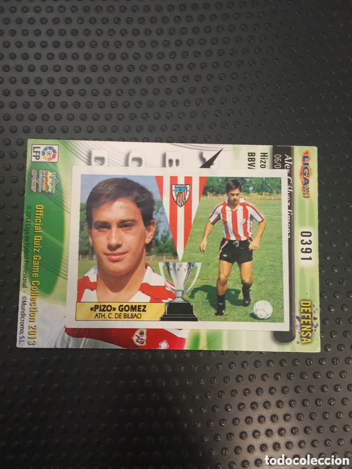 Cromos de F&uacute;tbol: CROMO LIGA ESTE PIZO GOMEZ BAJA ATHLETIC BILBAO DESPEGADO 87 88 1987 1988