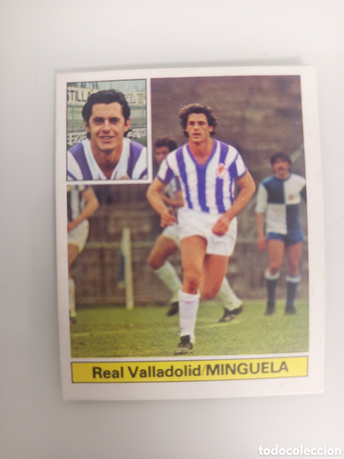 Cromos de F&uacute;tbol: ❇️ CROMO ⚽ MINGUELA VALLADOLID 81 82 1981 1982 EDICIONES ESTE DESPEGADO DE &Aacute;LBUM ❇️