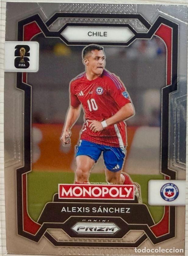 Cromos de F&uacute;tbol: Alexis Sanchez #85 Chile Prizm Monopoly Panini FIFA ⚽ World Cup 2026 ⚽