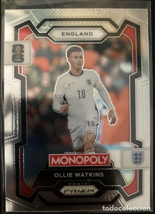 Cromos de F&uacute;tbol: Ollie Watkins #25 England Prizm Monopoly Panini FIFA ⚽ World Cup 2026 ⚽