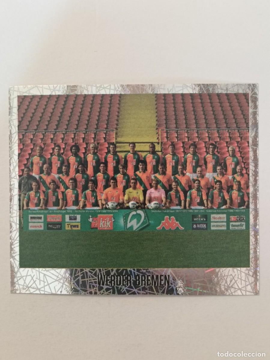 Cromos de F&uacute;tbol: #64 EQUIPO (WERDER BREMEN) BUNDESLIGA 2005/2006 PANINIPANINI