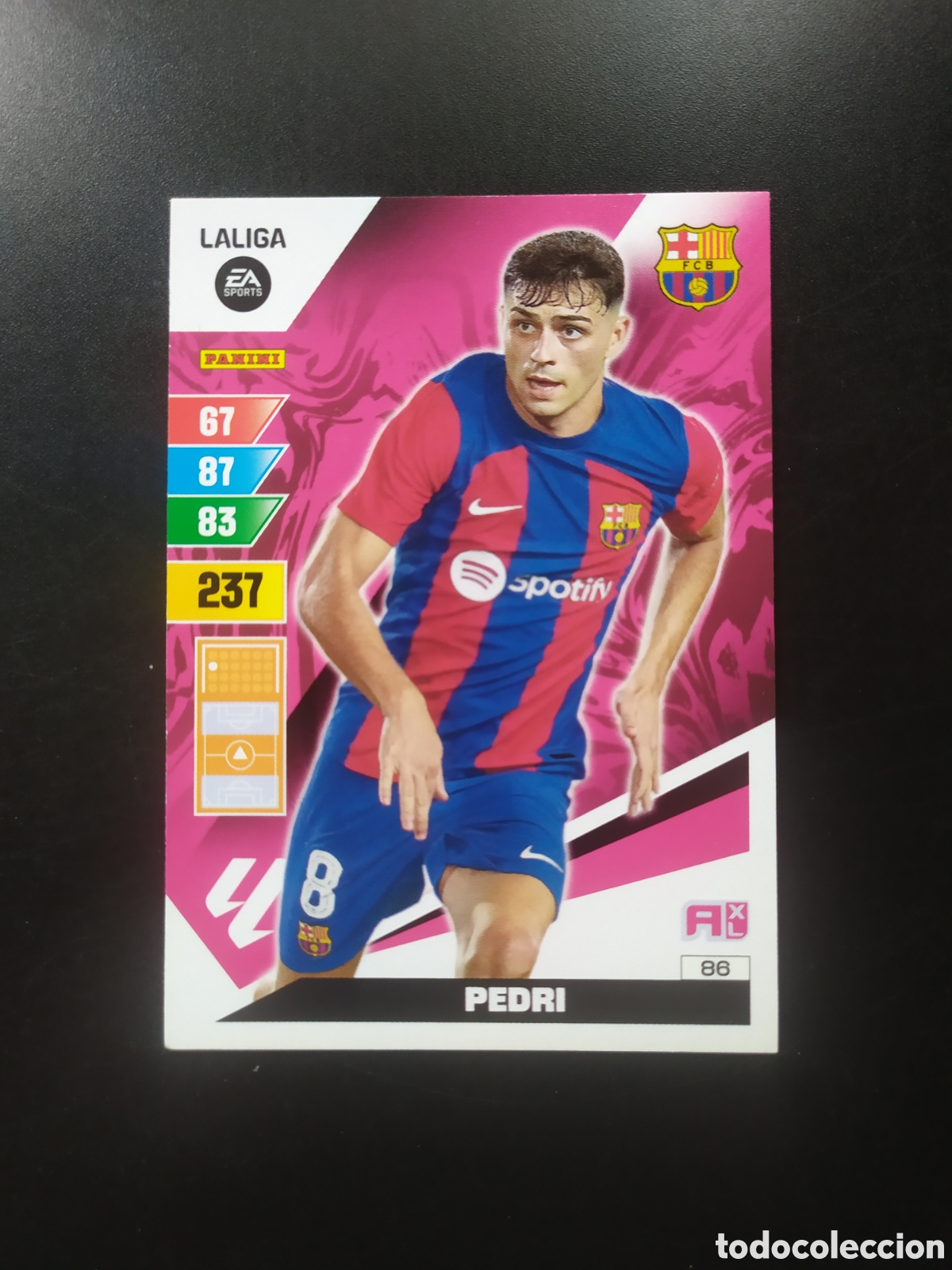 Cromos de F&uacute;tbol: Adrenalyn 2023 2024 23 24 panini Pedri n&deg; 86 Barcelona