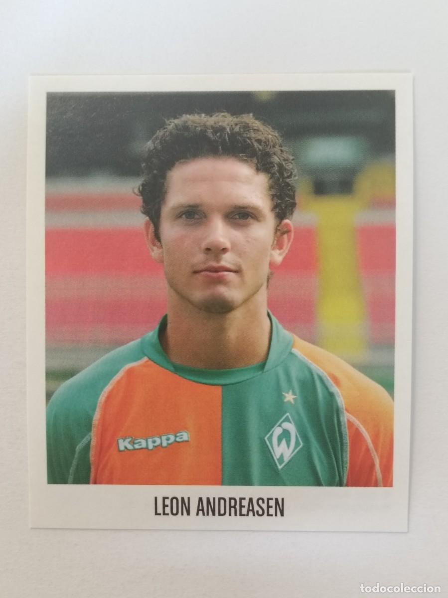 Cromos de F&uacute;tbol: #70 LEON ANDREASEN (WERDER BREMEN) BUNDESLIGA 2005/2006 PANINIPANINI