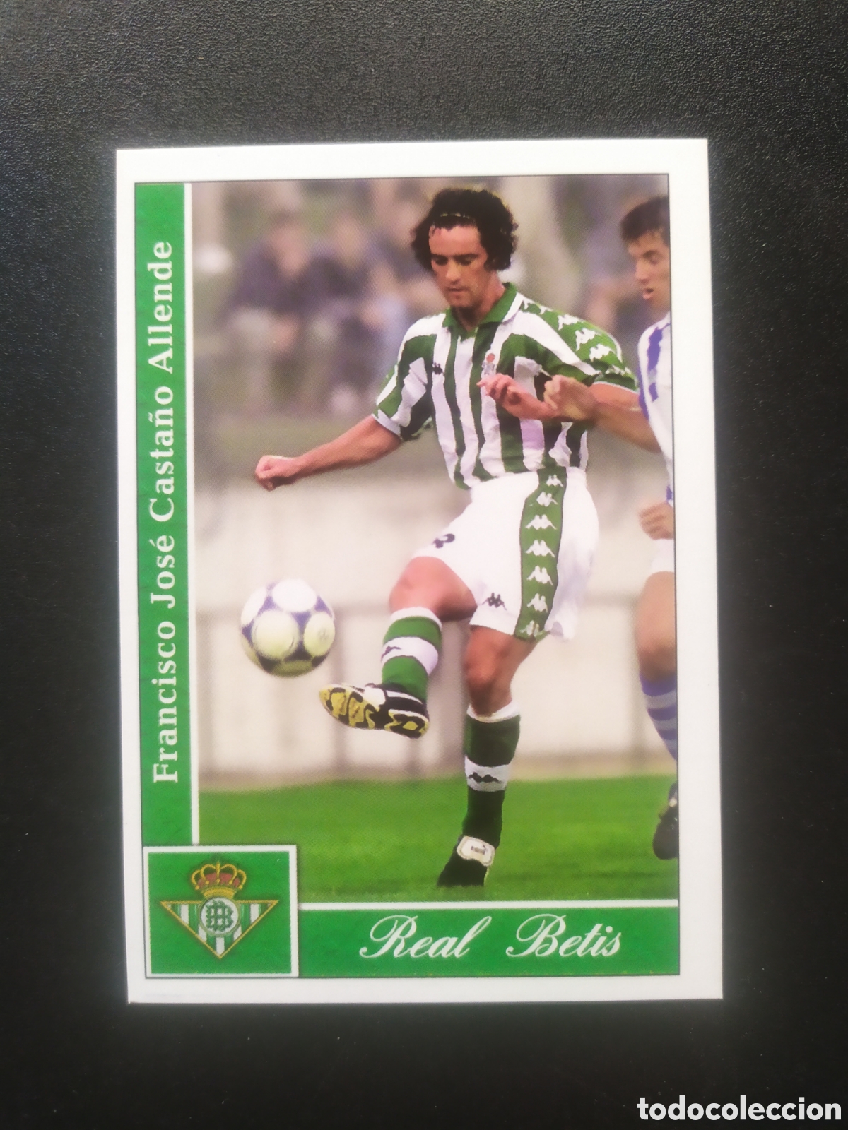 Cromos de F&uacute;tbol: Mundicromo fichas Liga 2001 2002 01 02 Casta&ntilde;o n&deg; 390 Real Betis