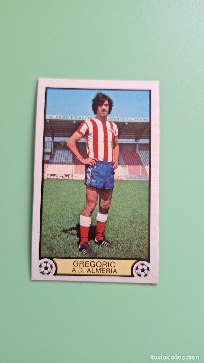 Cromos de F&uacute;tbol: CROMO DE F&Uacute;TBOL LIGA ESTE GREGORIO ALMERIA SIN PEGAR NUNCA PEGADO 79 80 1979 1980