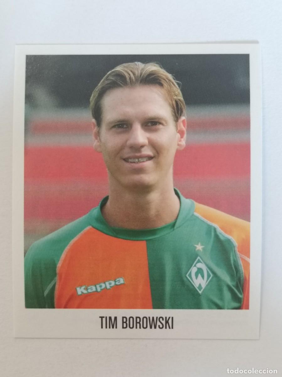 Cromos de F&uacute;tbol: #77 TIM BOROWSKI (WERDER BREMEN) BUNDESLIGA 2005/2006 PANINIPANINI