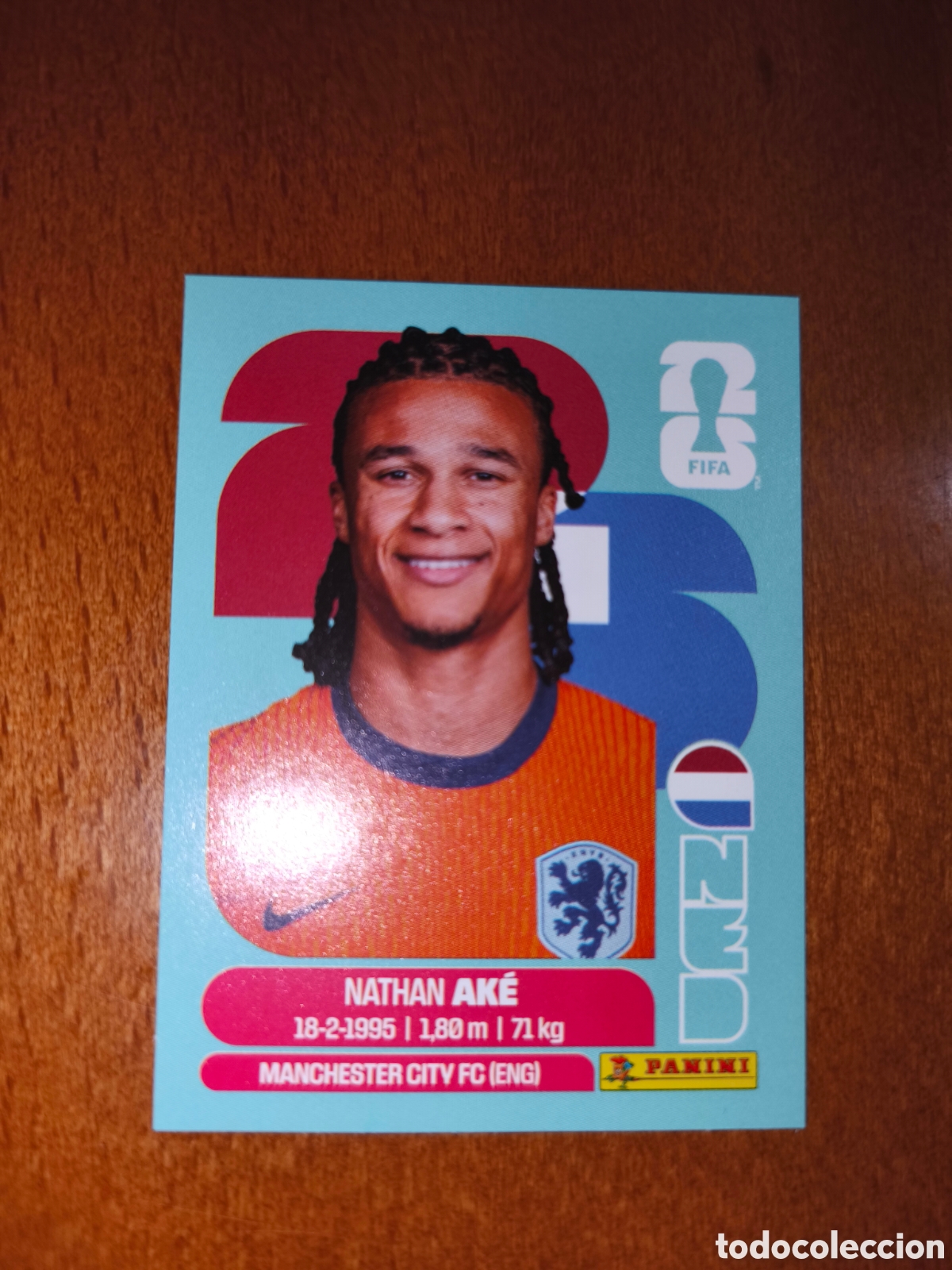 Cromos de F&uacute;tbol: NED7 Nathan Ake NED 7 Fifa World Cup 2026 Holanda