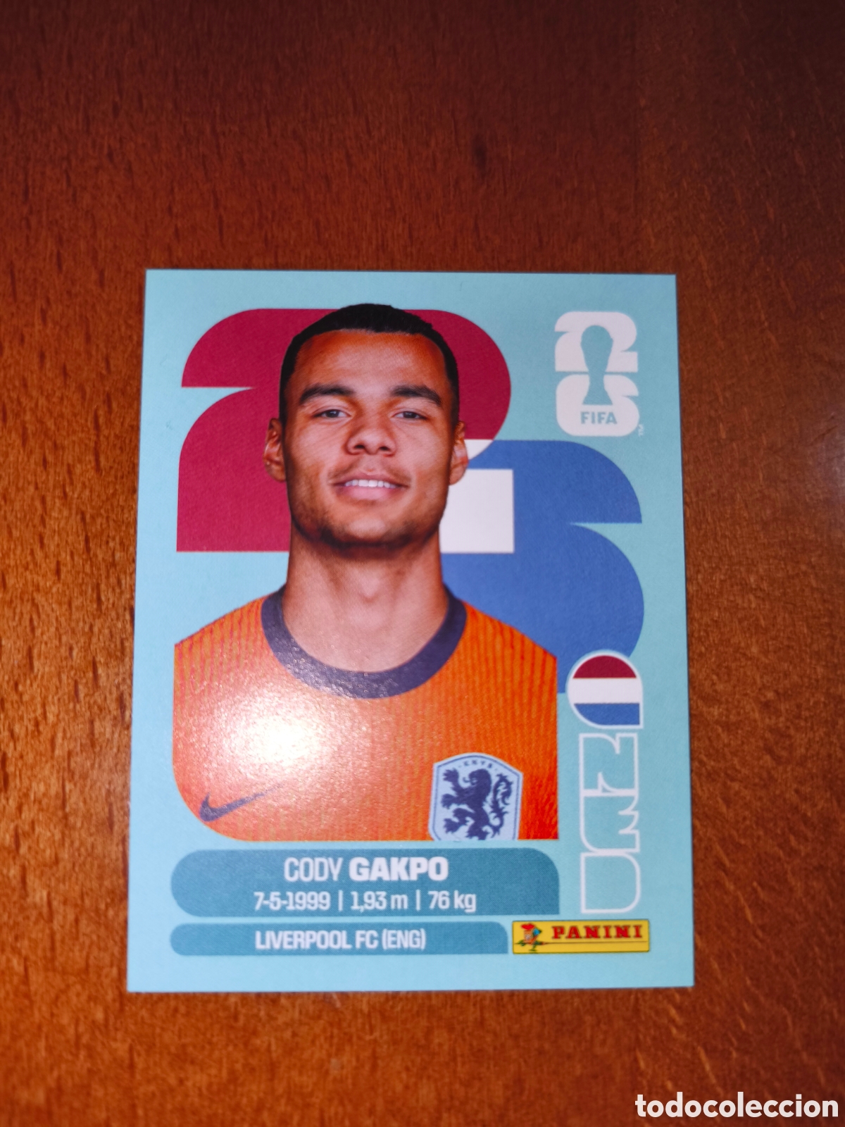 Cromos de F&uacute;tbol: NED20 Cody Gakpo NED 20 Fifa World Cup 2026 Holanda