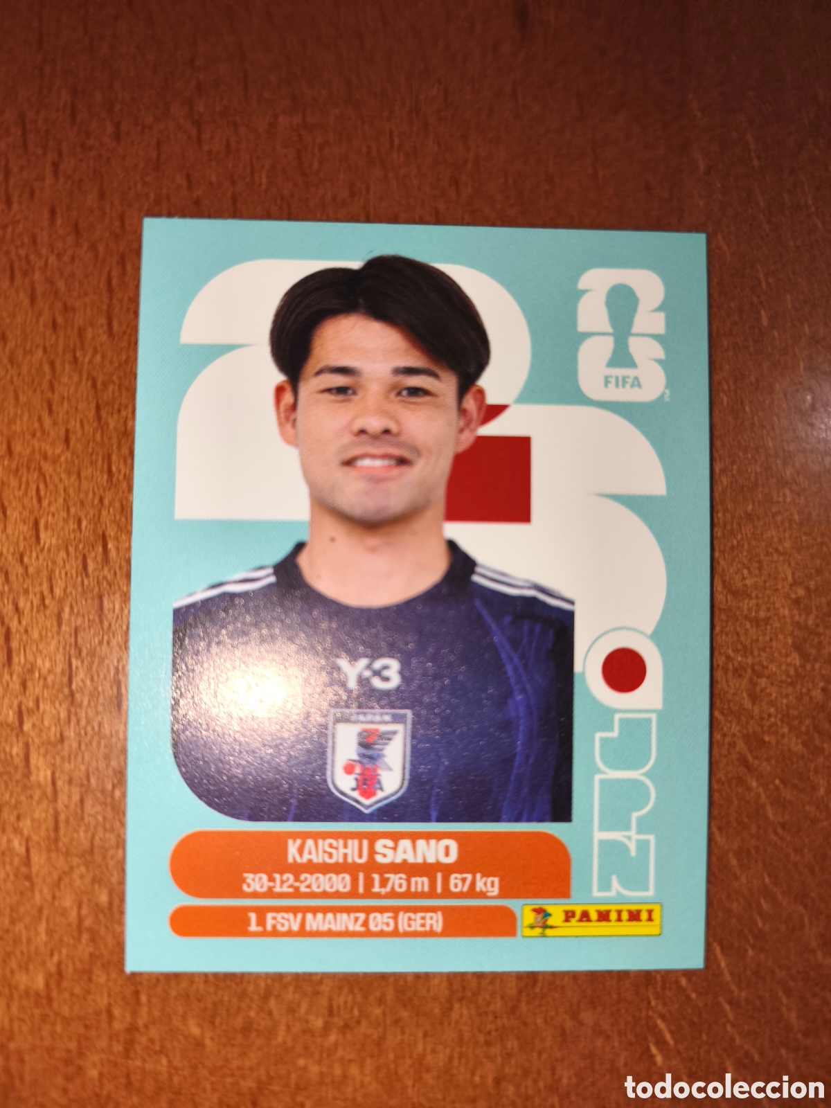 Cromos de F&uacute;tbol: JPN8 Kaishu Sano JPN 8 Fifa World Cup 2026 Jap&oacute;n