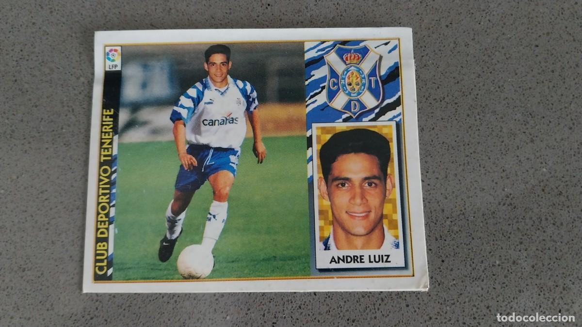 Cromos de F&uacute;tbol: ANDRE LUIZ TENERIFE FICHAJE 8 bis VENTANILLA este 97 98 1997 1998
