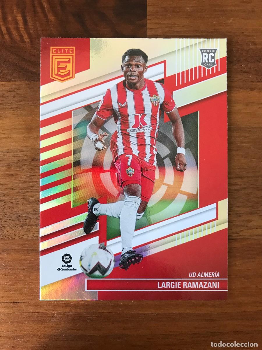 Cromos de F&uacute;tbol: LARGIE RAMAZANI - ALMERIA - ROOKIE CARD - PANINI DONRUSS ELITE - 2022 2023 22 23