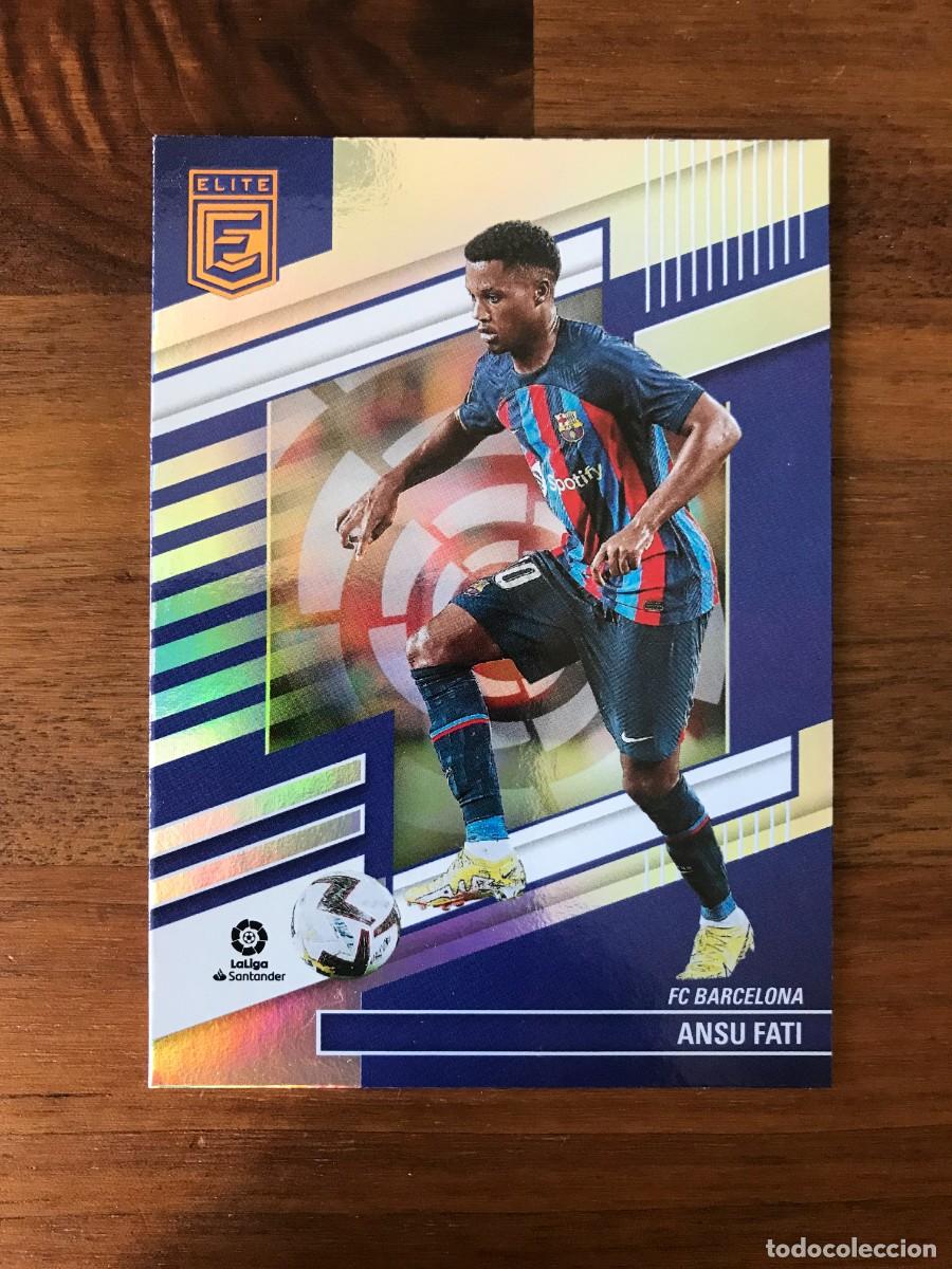 Cromos de F&uacute;tbol: ANSU FATI - FC BARCELONA BAR&Ccedil;A - PANINI DONRUSS ELITE - 2022 2023 22 23