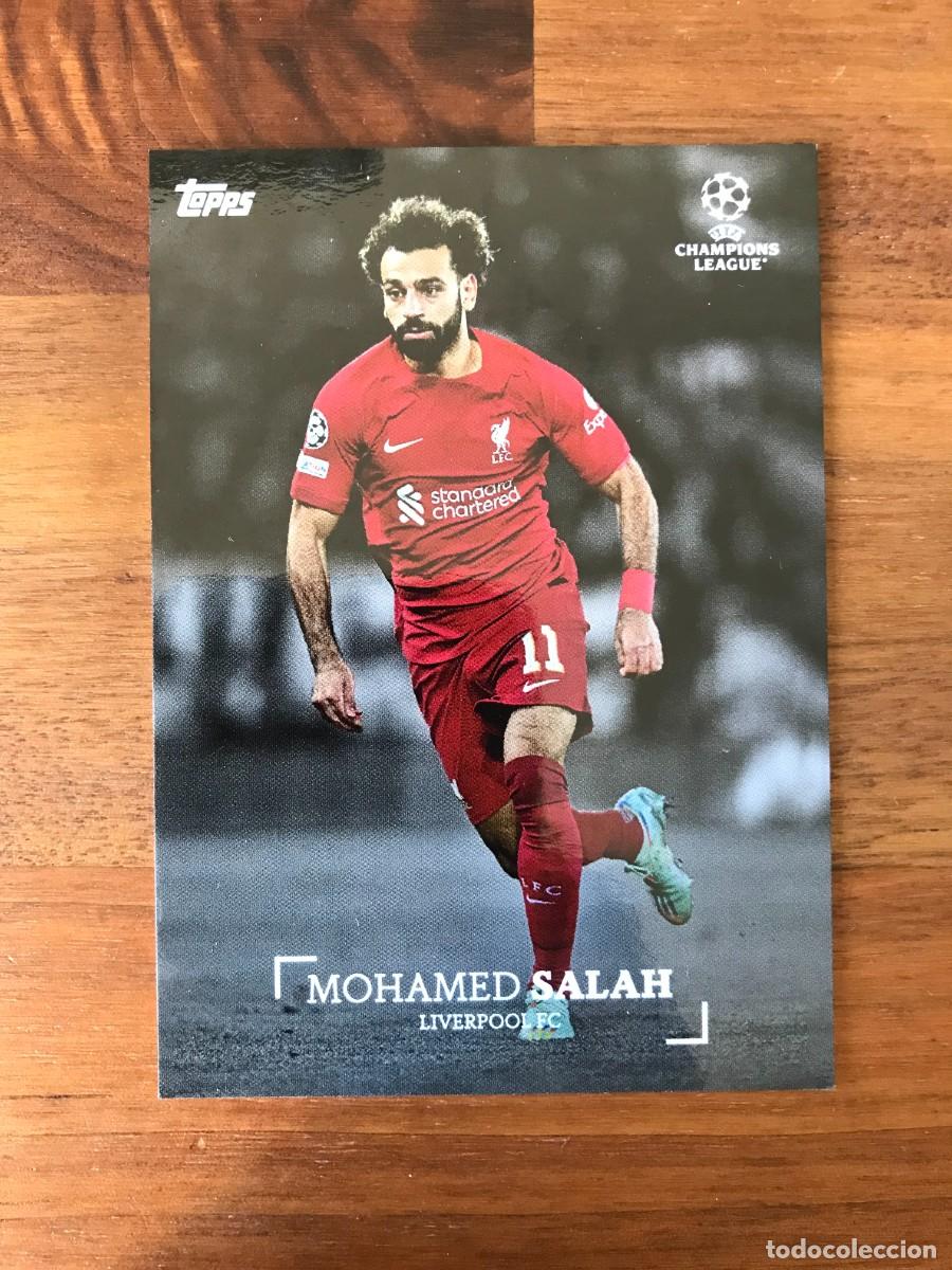 Cromos de F&uacute;tbol: MOHAMED SALAH - LIVERPOOL - TOPPS SIMPLICIDAD 2023 23