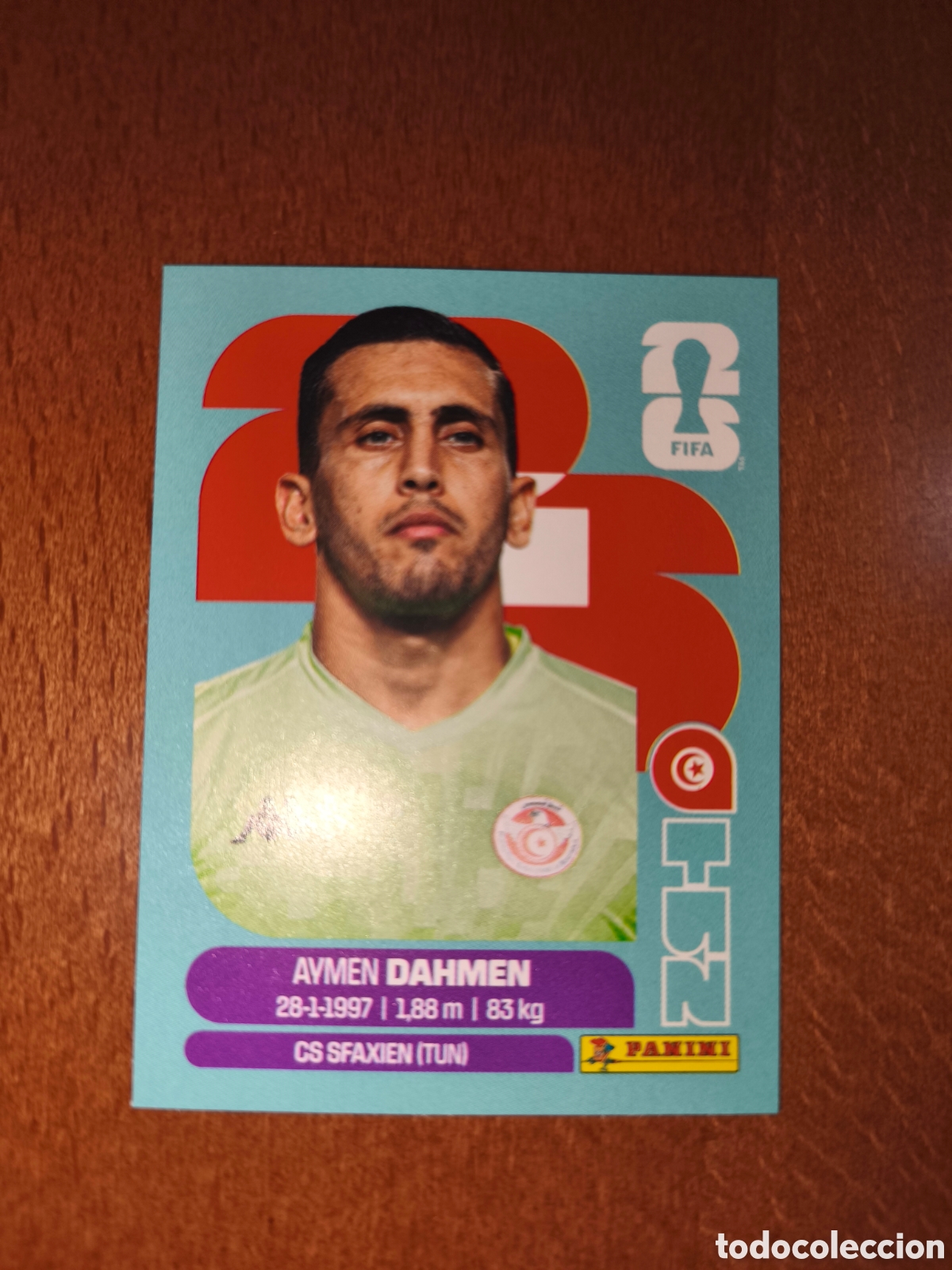 Cromos de F&uacute;tbol: TUN3 Aymen Dahmen TUN 3 Fifa World Cup 2026 T&uacute;nez