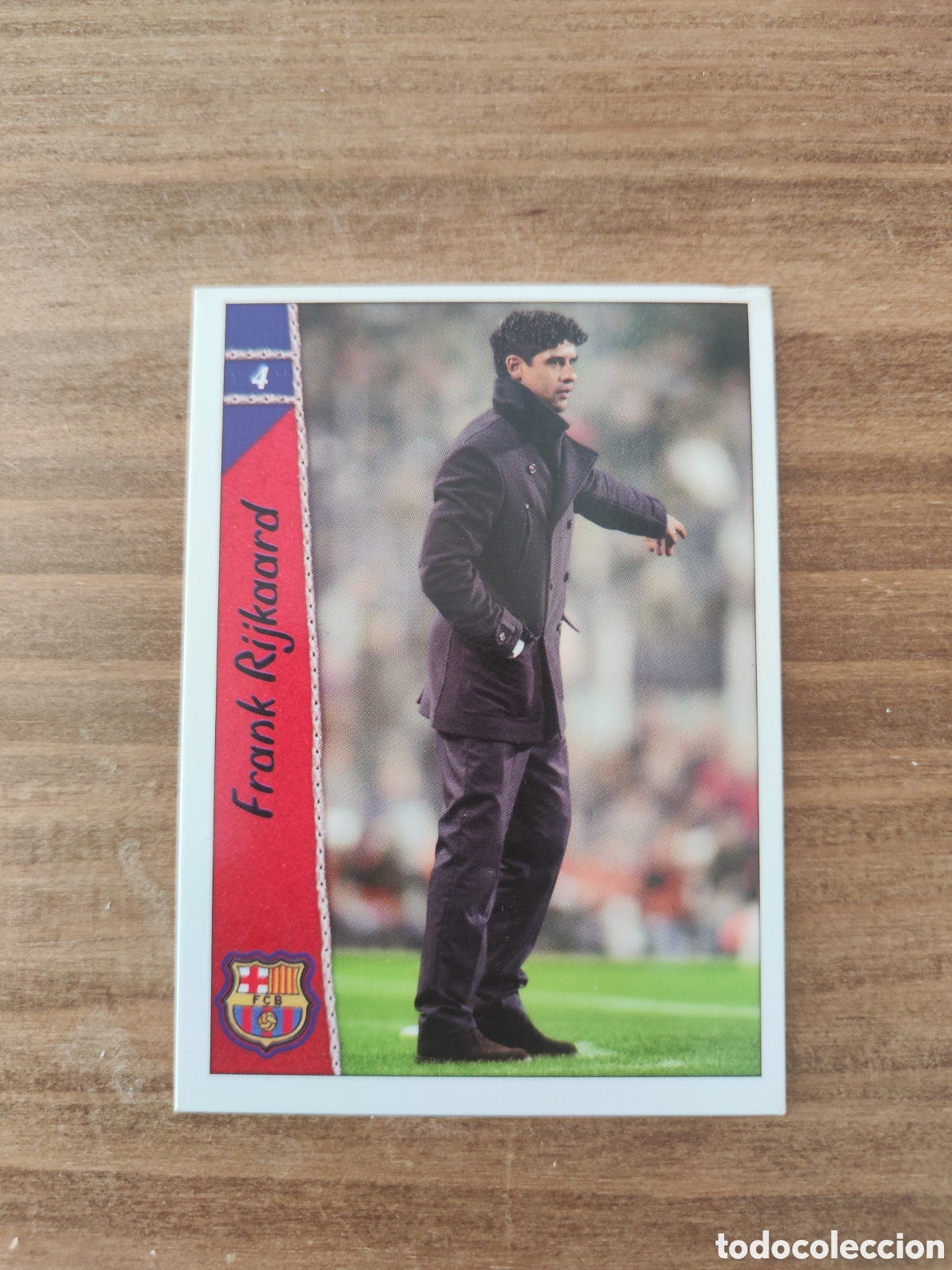 Football Stickers: Las Fichas de la liga 2007 Barcelona 4 Rijkaard