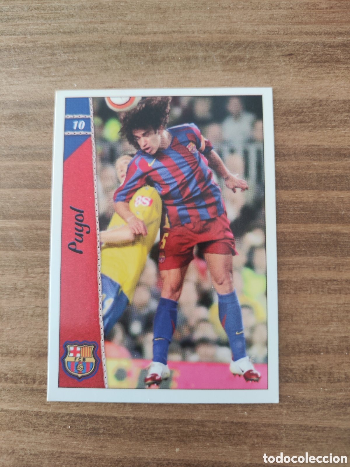 Cartes &agrave; collectionner de Football: Fichas de la liga 2007 Barcelona 10 Puyol